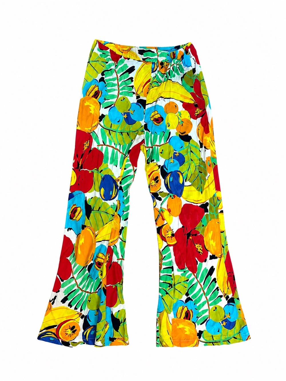Simon Miller Multicolor Floral Wide-Leg Trousers